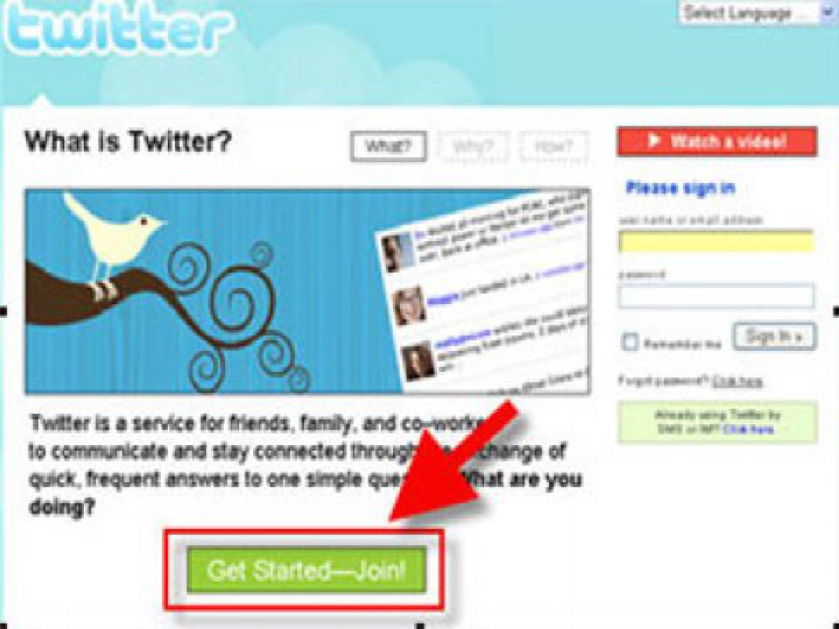 บอกให้โลกรู้ว่าคุณทำอะไร? ด้วย Twitter