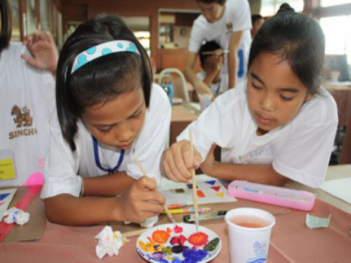 สนุกกับศิลปะ ภาษา กีฬา กับ สิงห์ซัมเมอร์แคมป์

