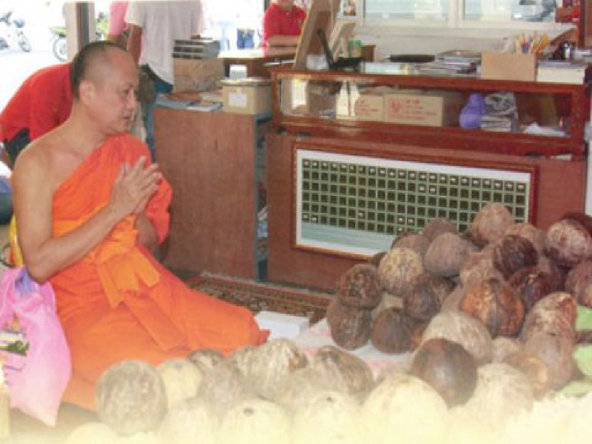 'พยัคฆราชคุ้มดวง'
กะลาตาเดียวแกะสลัก
'พยัคฆราชคุ้มดวง'
กะลาตาเดียวแกะสลัก