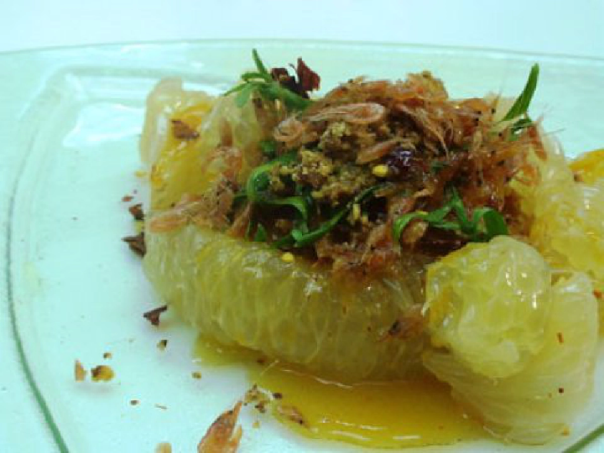 ตำส้มโอปูนิ่ม
ตำส้มโอปูนิ่ม