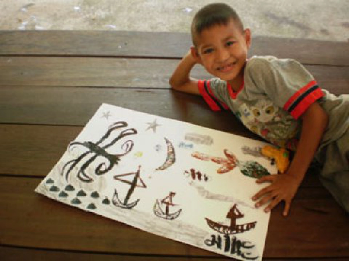 ศิลปะ แต้มภาพ เติมฝันบัตรอวยพร ร.ร.หมู่บ้านเด็ก ศิลปะ แต้มภาพ เติมฝันบัตรอวยพร ร.ร.หมู่บ้านเด็ก