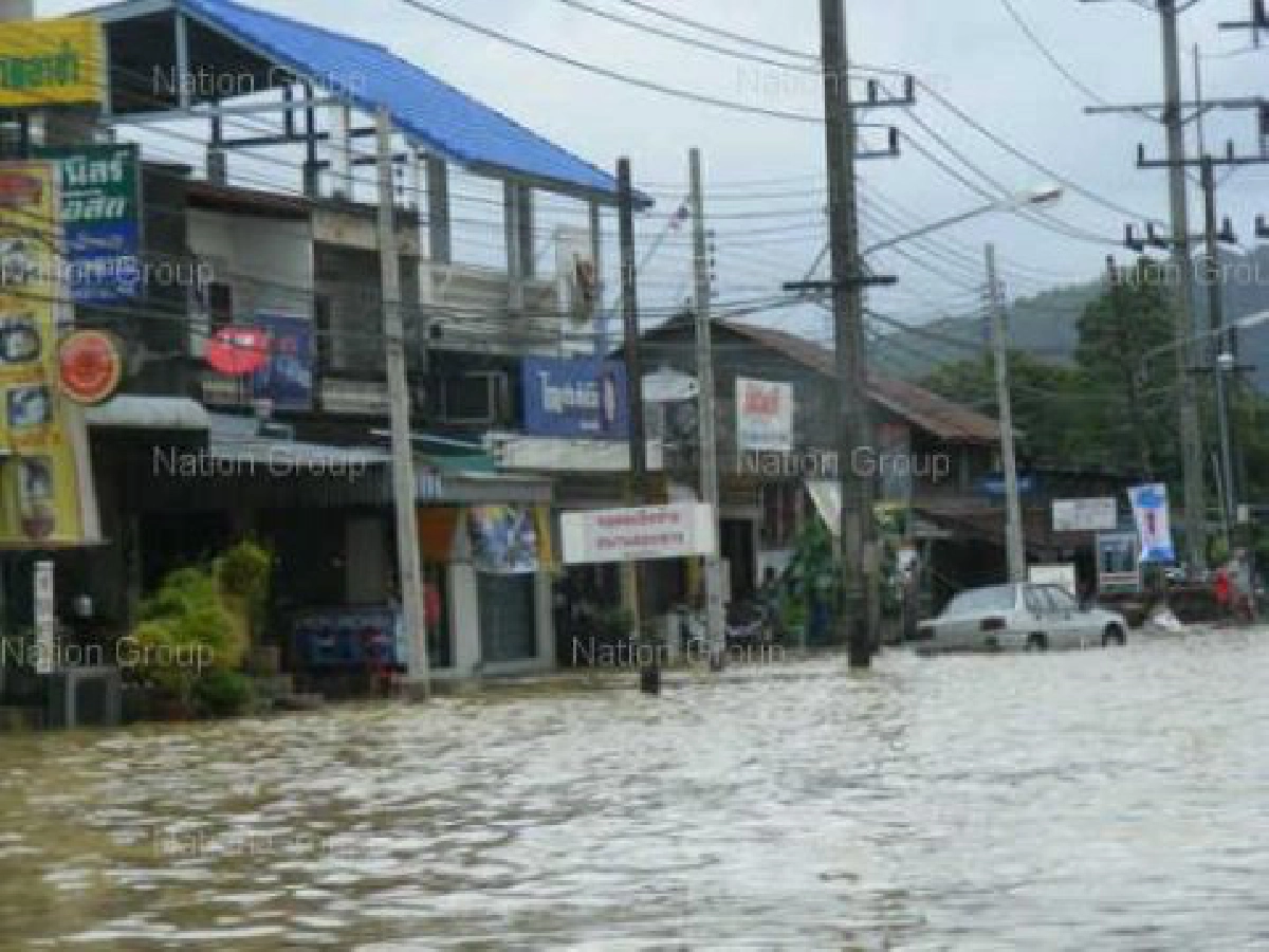เตือนระนอง-สุราษฎร์ระวังน้ำท่วมฉับพลัน