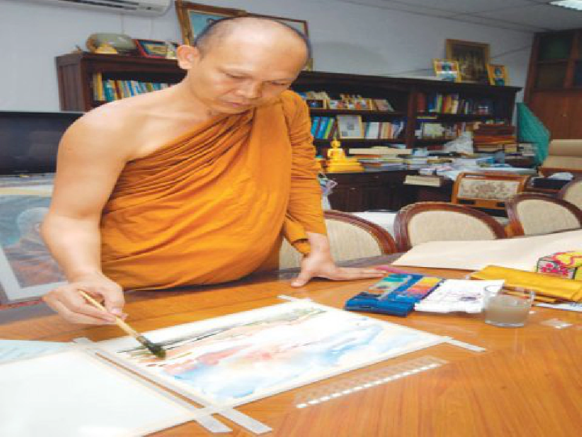 'ธรรมะต้องยืนข้างทุกข์'     
พระศรีญาณโสภณ วัดพระราม ๙ กาญจนาภิเษก

