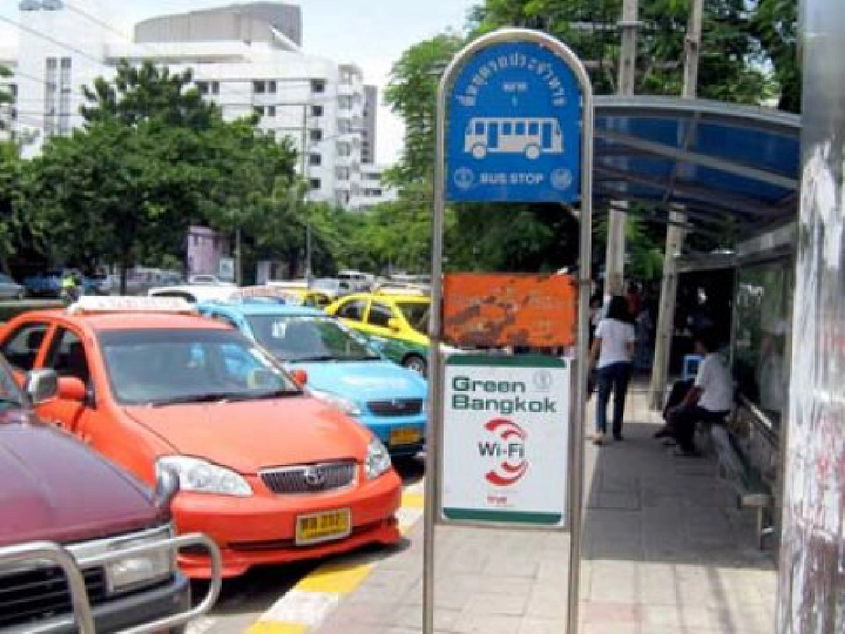 กั้นที่ให้รถ "จอดกินข้าว"