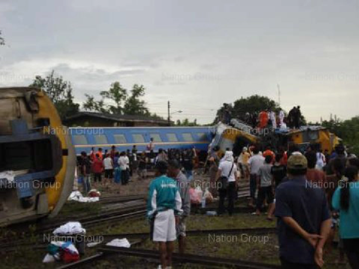 ชี้รถไฟตกรางวิ่งเร็วไม่รับประแจสลับ


