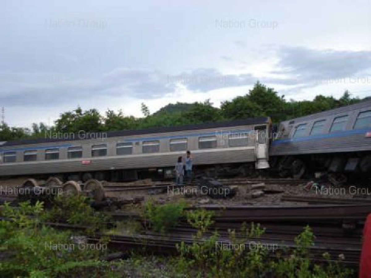ผลสอบรถไฟตกรางไม่เกี่ยวกับอุปกรณ์