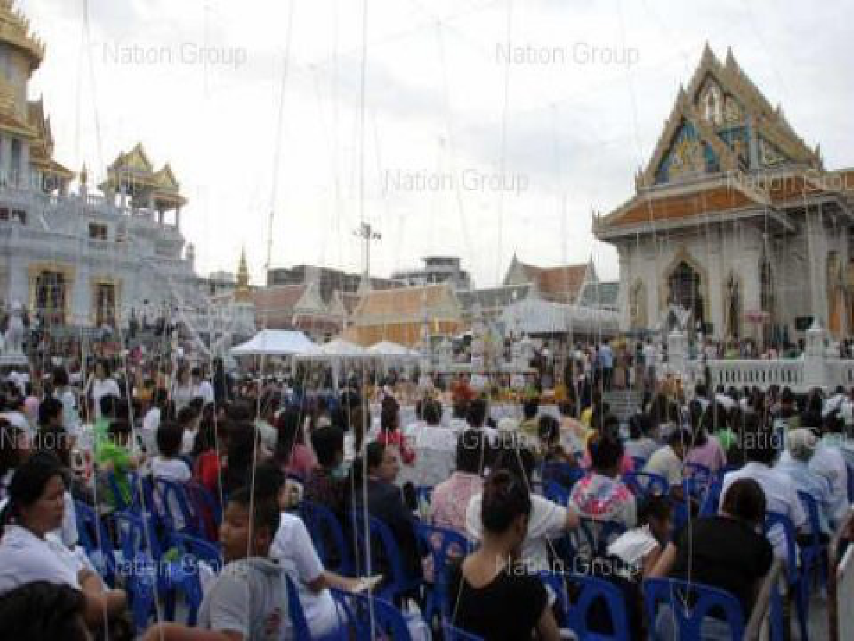 แห่บูชาพระราหูแน่นวัดศีรษะทอง-วัดไตรมิตร 