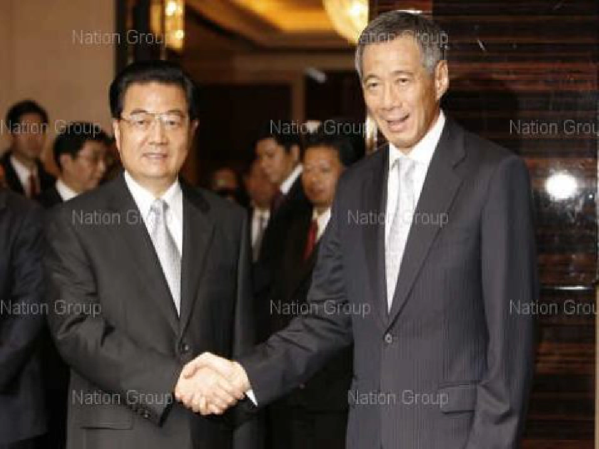 ผู้นำจีนเยือนสิงคโปร์-ก่อนประชุมเอเปก ผู้นำจีนเยือนสิงคโปร์-ก่อนประชุมเอเปก