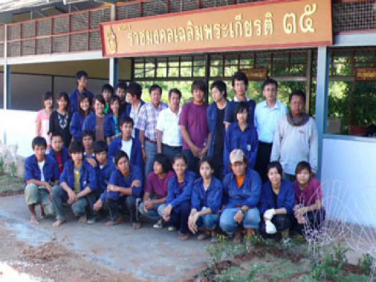 "ค่ายอาสา"มทร.ธัญบุรีปั้นบัณฑิตรับใช้สังคม "ค่ายอาสา"มทร.ธัญบุรีปั้นบัณฑิตรับใช้สังคม