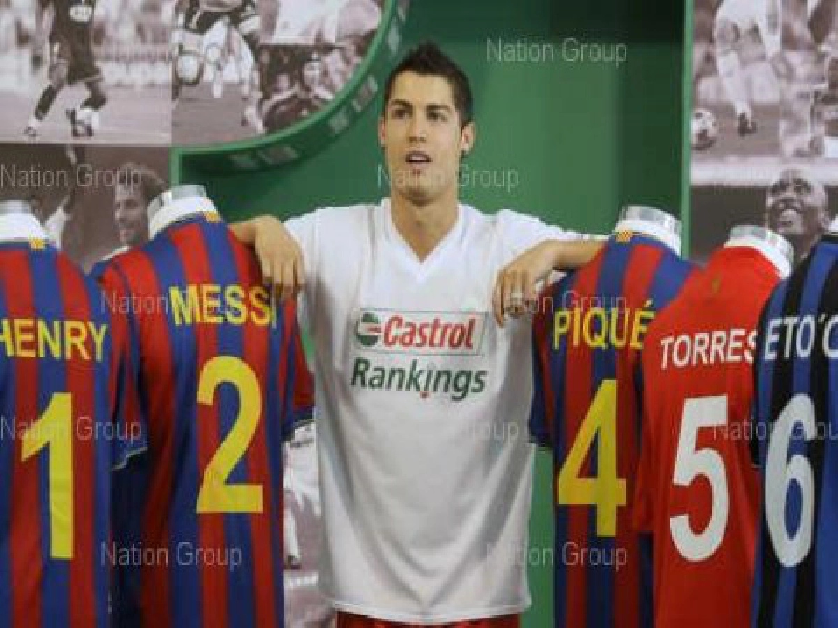 เสื้อโรนัลโด้ขายสู้เบ็คแฮมไม่ได้ เสื้อโรนัลโด้ขายสู้เบ็คแฮมไม่ได้