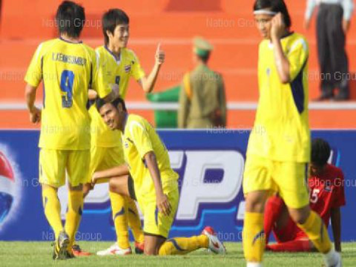 บอลซีเกมส์ไทยชนะกัมพูชา 4-0