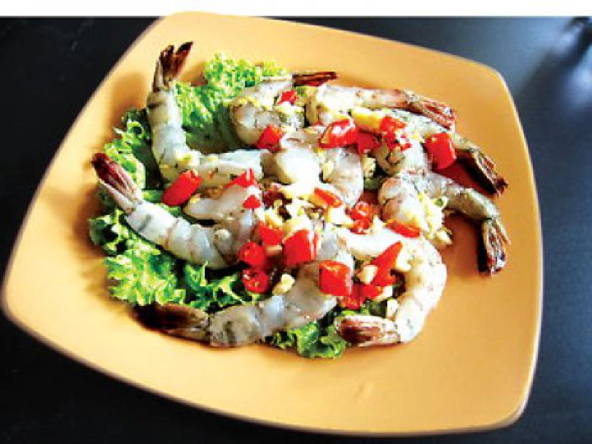 กุ้งแช่น้ำปลารสเด็ด กุ้งแช่น้ำปลารสเด็ด