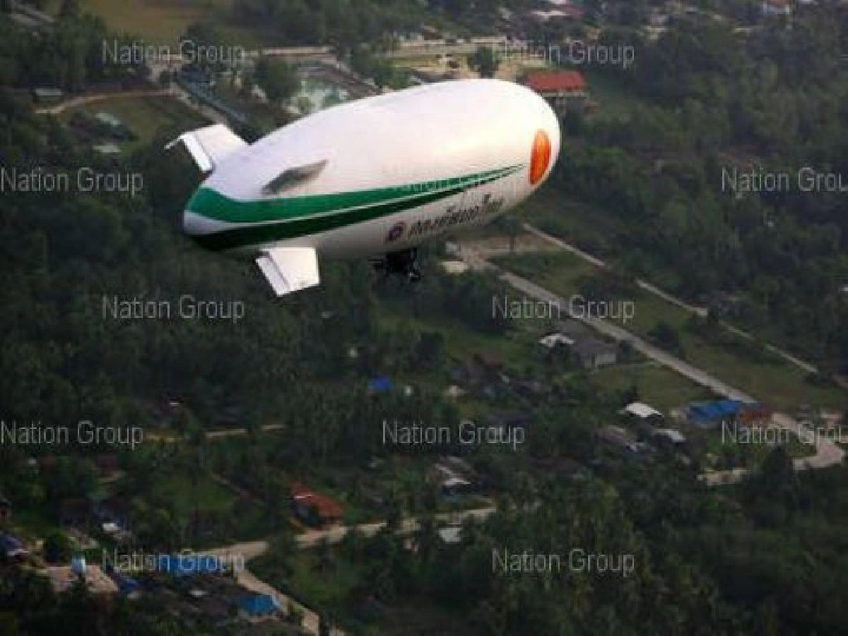 ได้ฤกษ์ทดลองบิน"เรือเหาะ"สายลับเหินเวหา3จังหวัดใต้