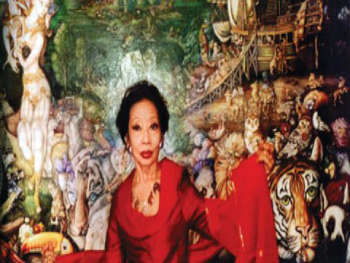 งานศิลป์ในมุมมอง"ม.จ.มารศีสุขุมพันธุ์ บริพัตร"