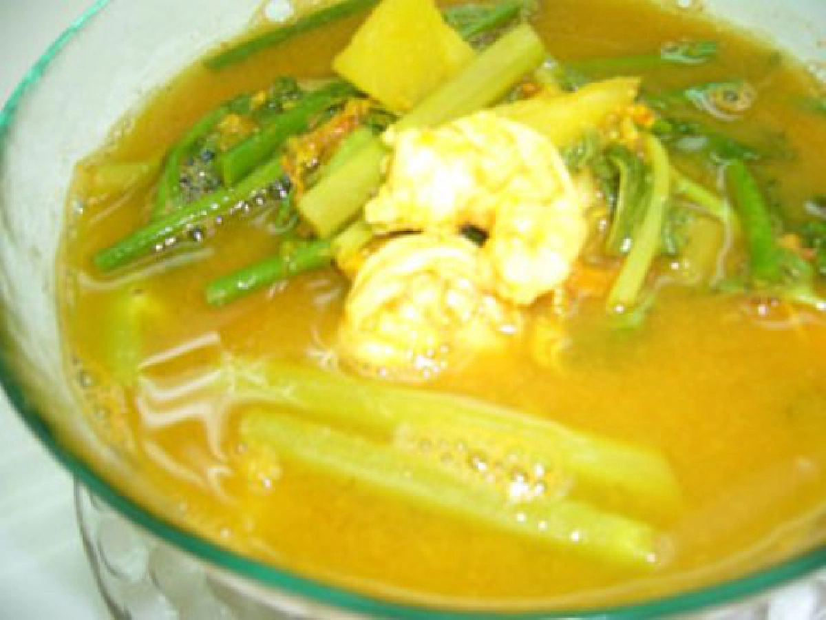 เมนูต้มส้มกุ้งสด 3 ผักรวม เมนูต้มส้มกุ้งสด 3 ผักรวม