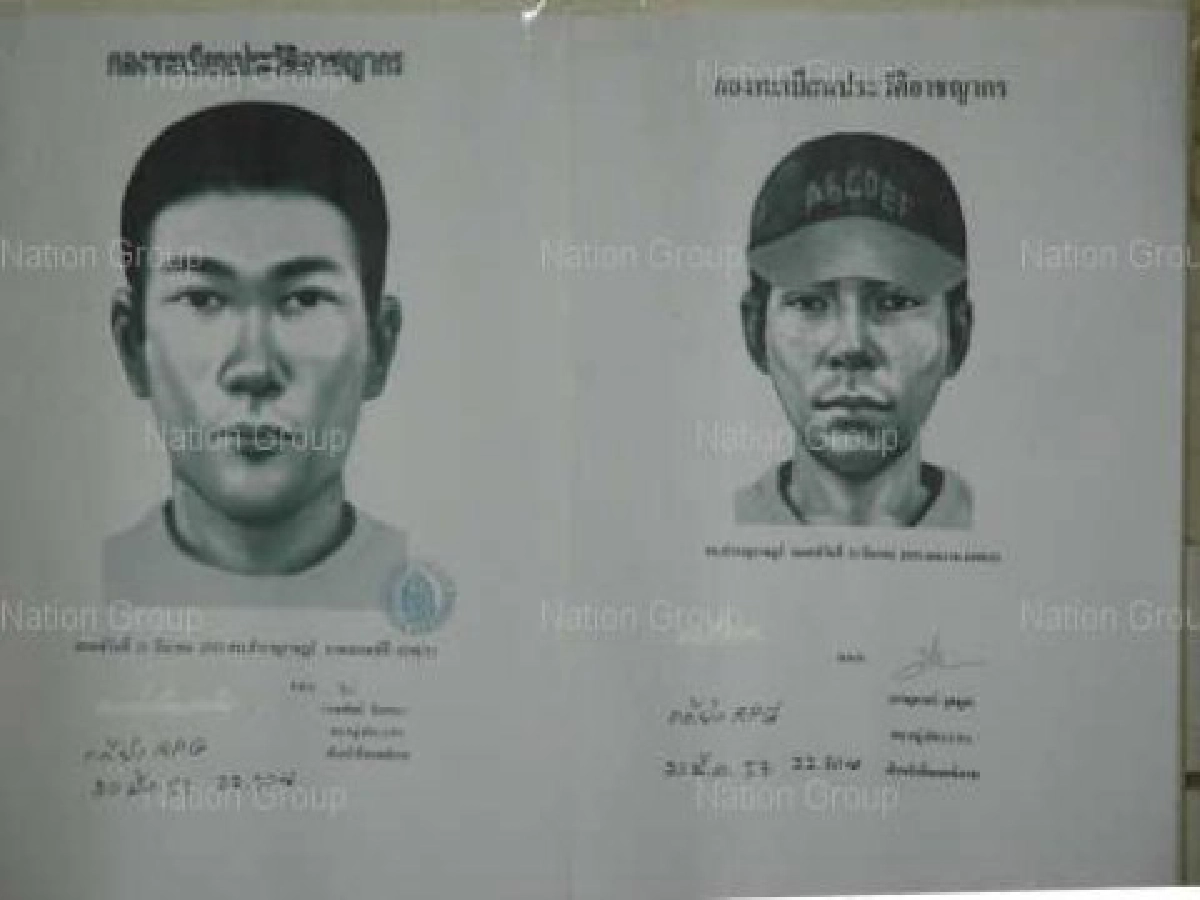 แจกภาพสเก็ตซ์2คนร้ายคดีบึ้มกลาโหม 