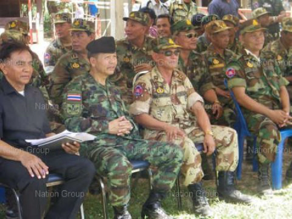 "ไทย-เขมร"ประชุมพบปะพัฒนาสัมพันธภาพชื่นมื่น