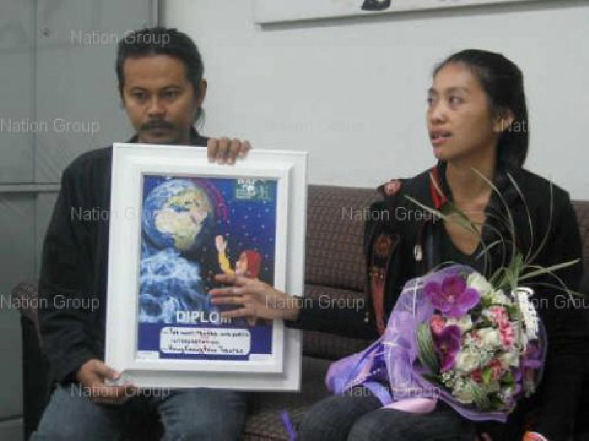 ทูลเกล้าฯถวายรางวัลจากเวทีหุ่นโลกแด่ในหลวง12มิ.ย. 