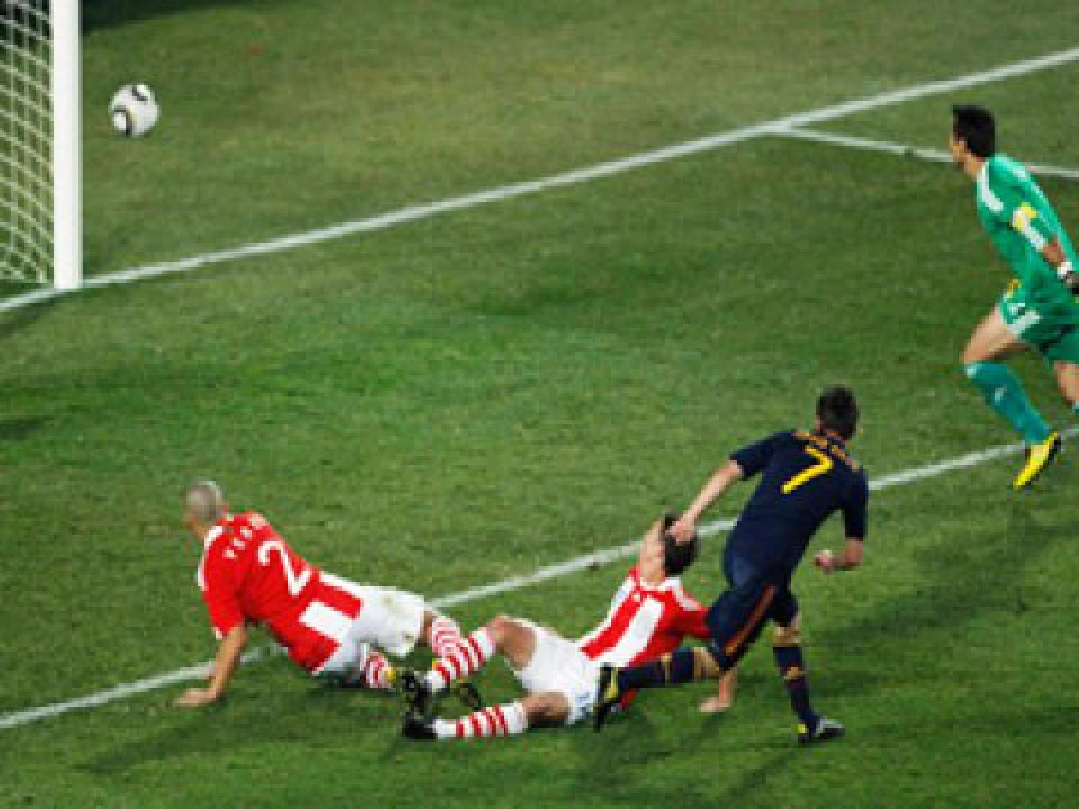 สเปนเฉือนชนะปารากวัย 1- 0 สเปนเฉือนชนะปารากวัย 1- 0