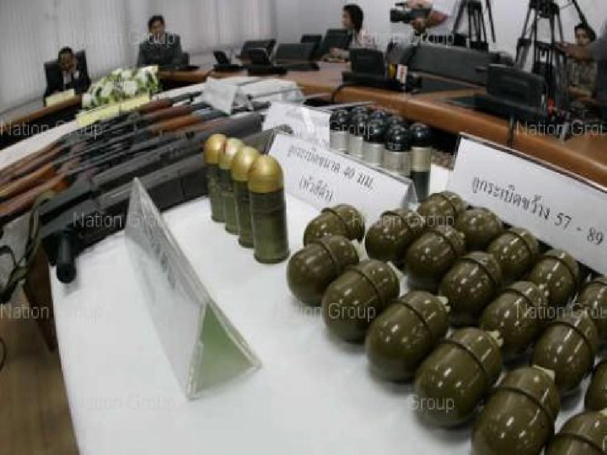 พ.ต.สระบุรีขนอาวุธส่ง'หรั่งเอ็ม 79' พ.ต.สระบุรีขนอาวุธส่ง'หรั่งเอ็ม 79'