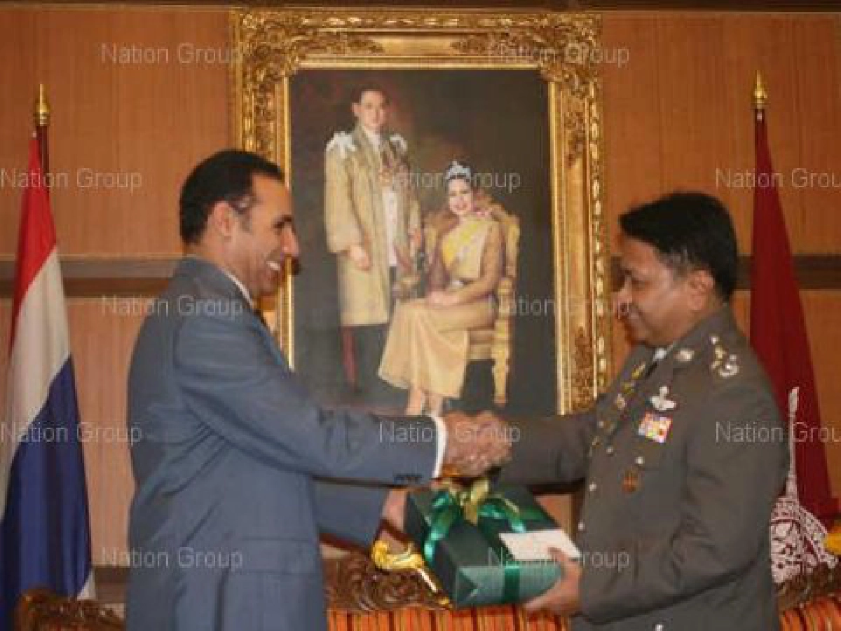 อุปทูตซาอุฯพบวิเชียรร่วมยินดีนั่งผบ.ตร. อุปทูตซาอุฯพบวิเชียรร่วมยินดีนั่งผบ.ตร.