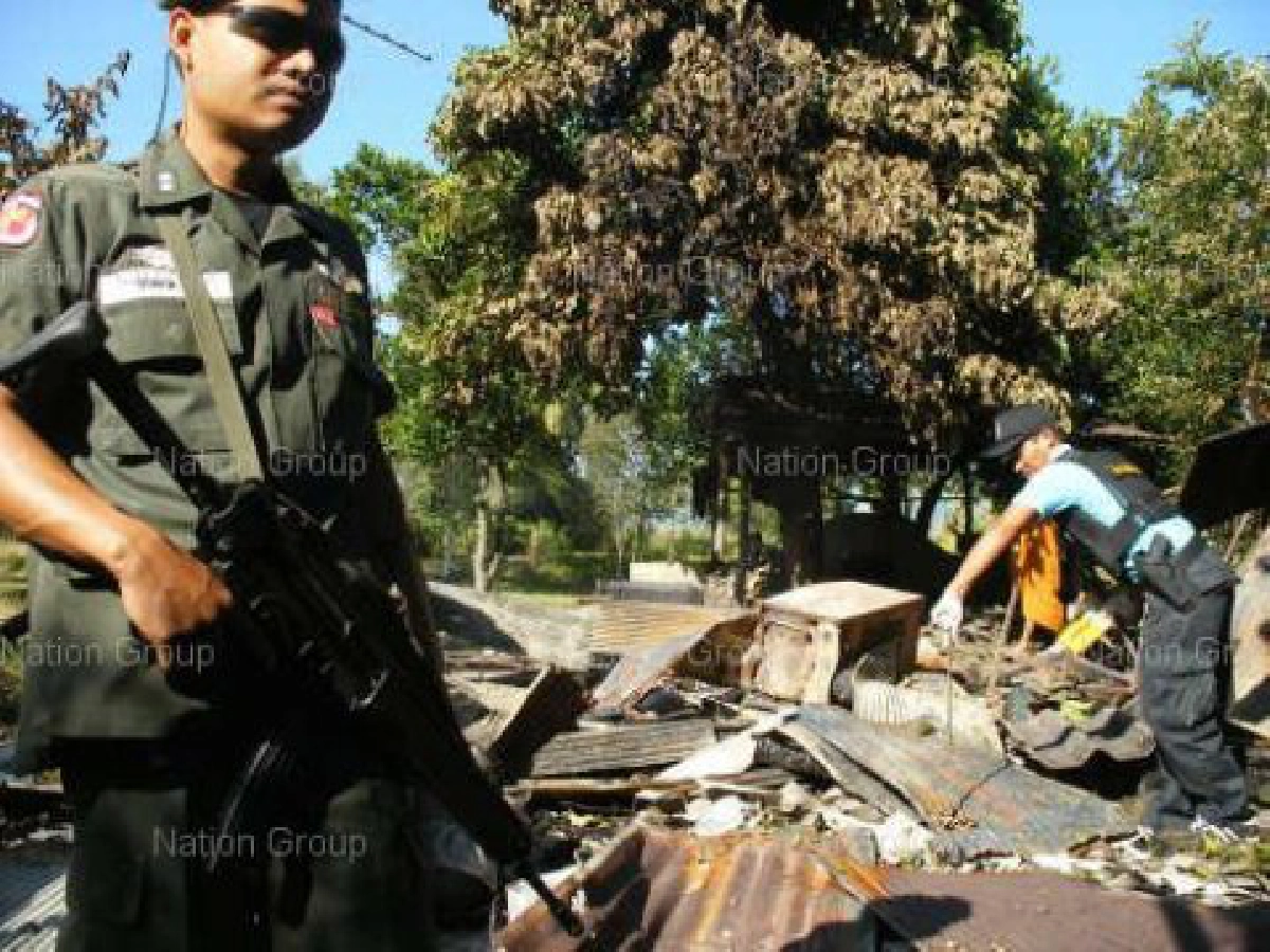 โหด!บุกยิงชาวไทยพุทธ4ศพก่อนเผาบ้าน โหด!บุกยิงชาวไทยพุทธ4ศพก่อนเผาบ้าน