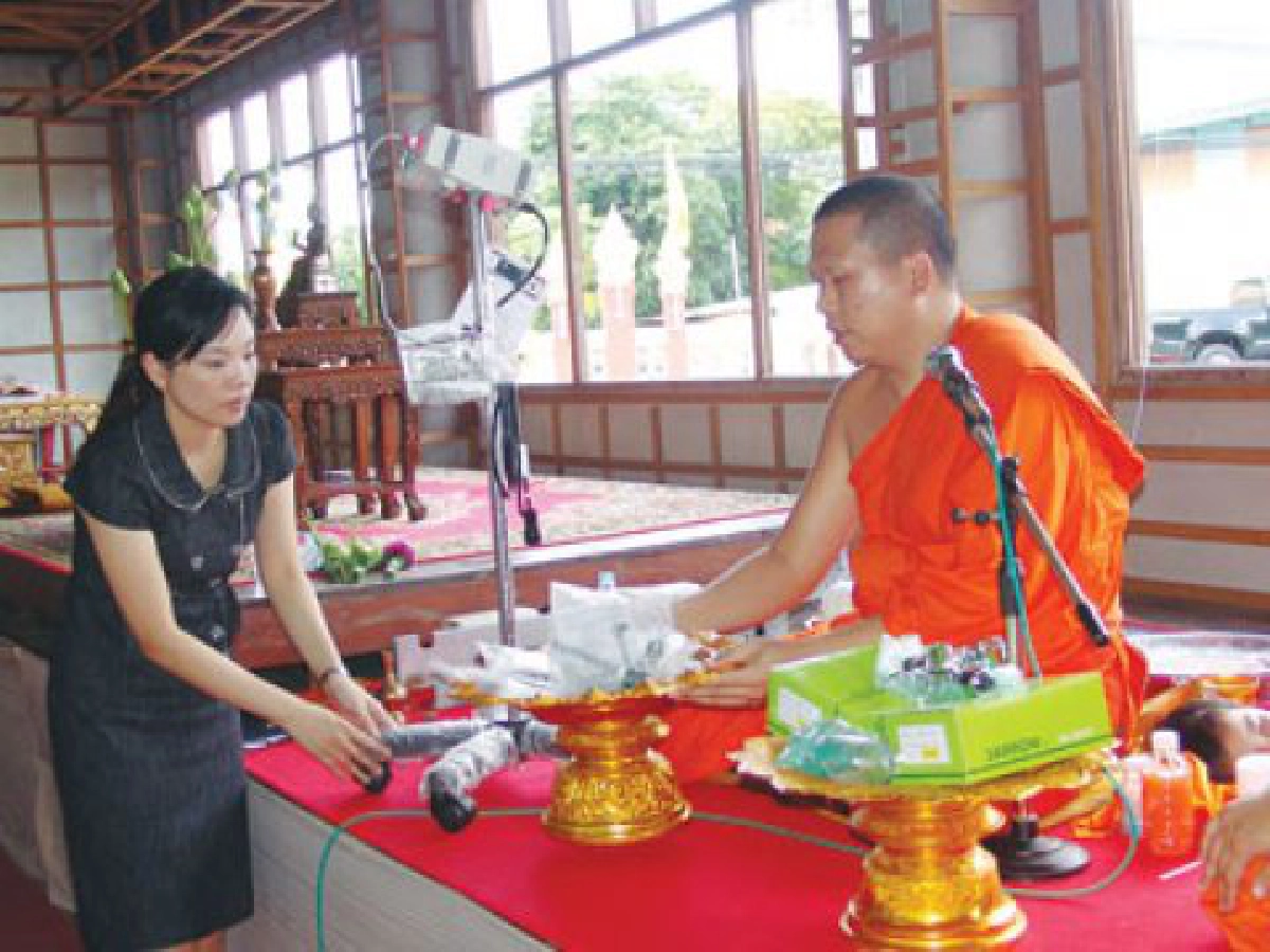 ทำบุญให้ตุ๊กตาแป้ง 
เทศน์ในงานบุญ..."ส่งวิญญาณทารกแท้งวัดแค"

