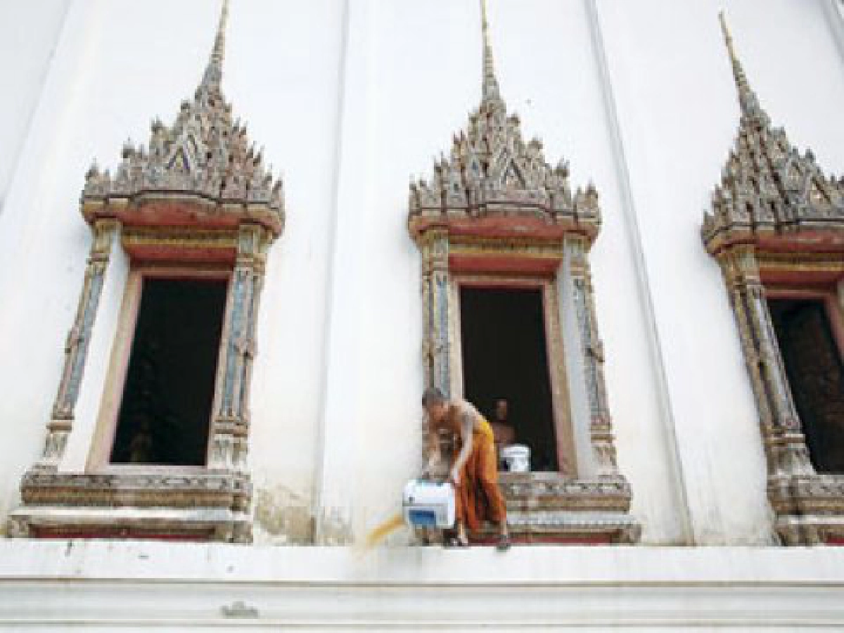 กรมศิลป์ของบฟื้นฟูโบราณสถานน้ำท่วม กรมศิลป์ของบฟื้นฟูโบราณสถานน้ำท่วม