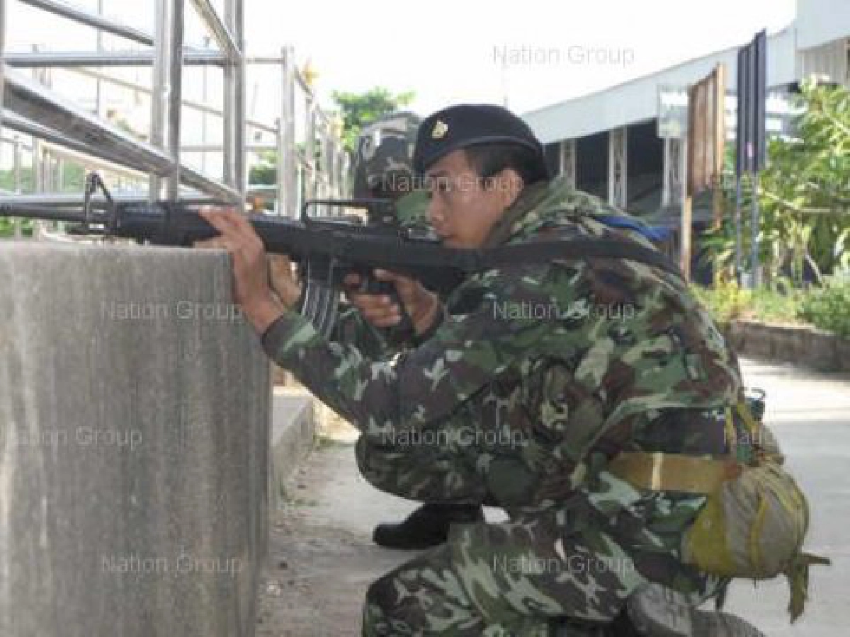 ทหารมอญขนกำลังหนุนกะเหรี่ยงรบพม่า