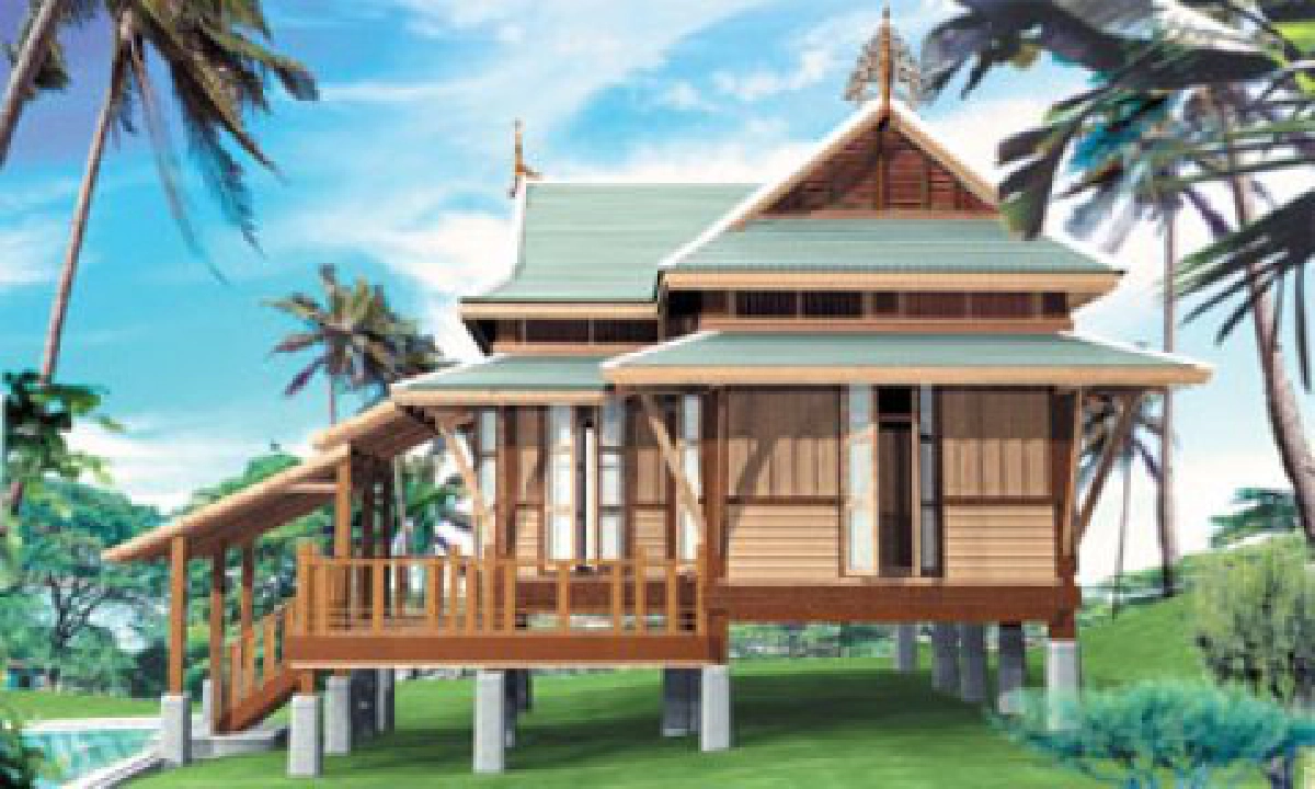 แบบบ้านไม่บานรับมือวิกฤติการณ์น้ำท่วม