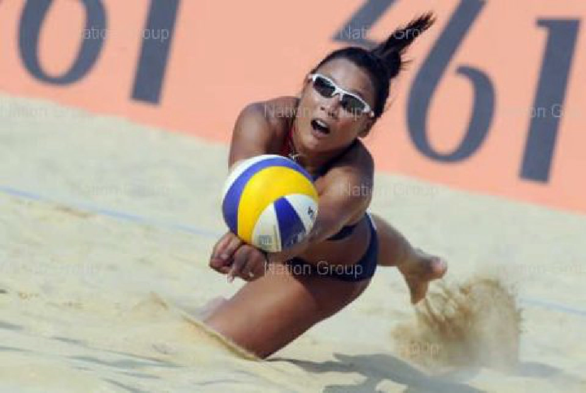 "จารุณี-อุษา" จองทองแดงลูกยางชายหาด "จารุณี-อุษา" จองทองแดงลูกยางชายหาด