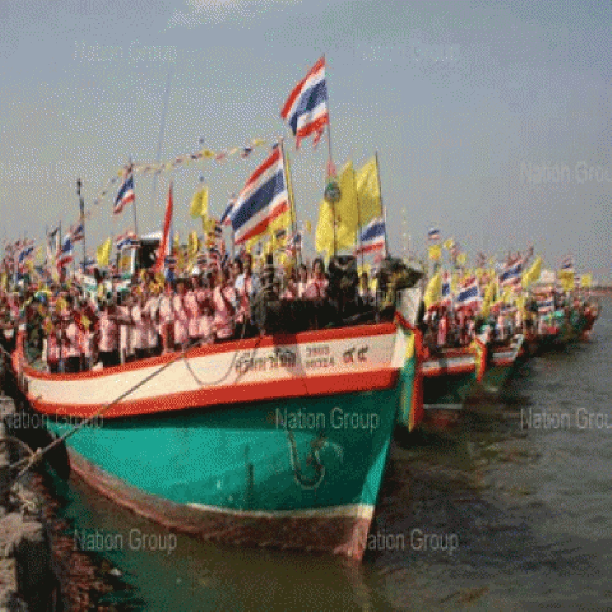 ทร.ตั้งรปภ.ขบวนเรือเฉลิมพระเกียรติ ทร.ตั้งรปภ.ขบวนเรือเฉลิมพระเกียรติ