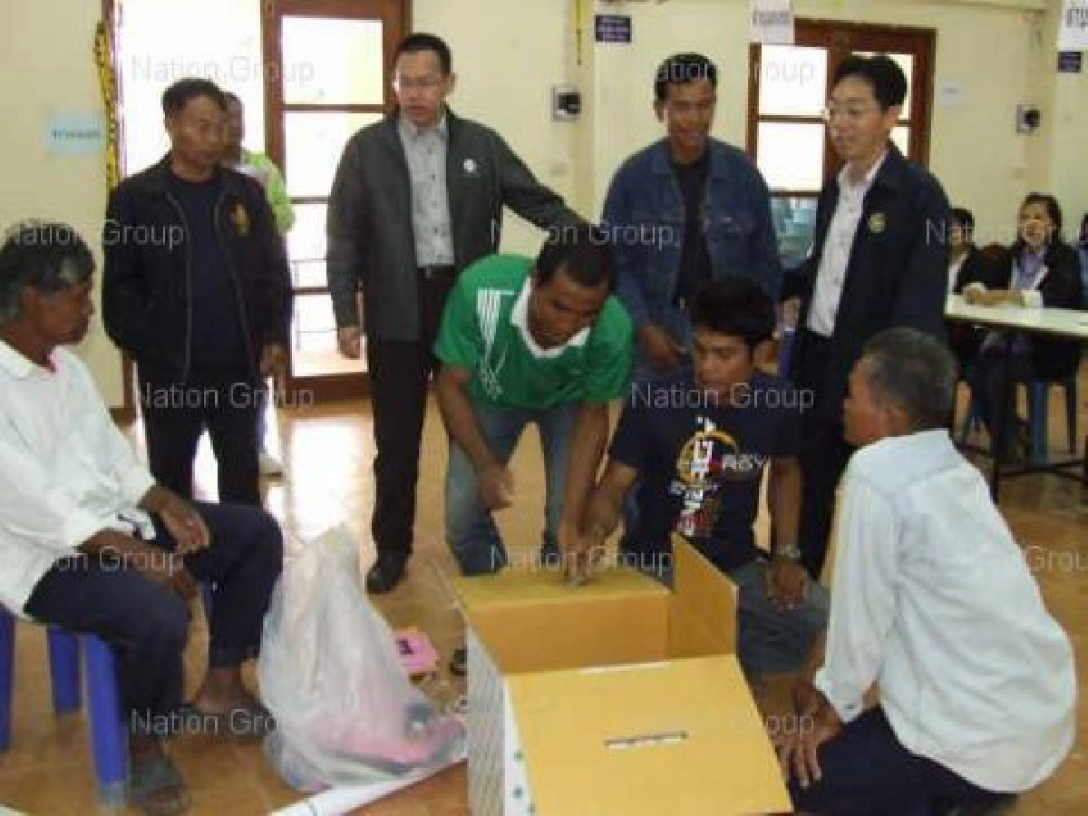 โคราชจับซื้อเสียงยึดบัญชีหัวคะแนน