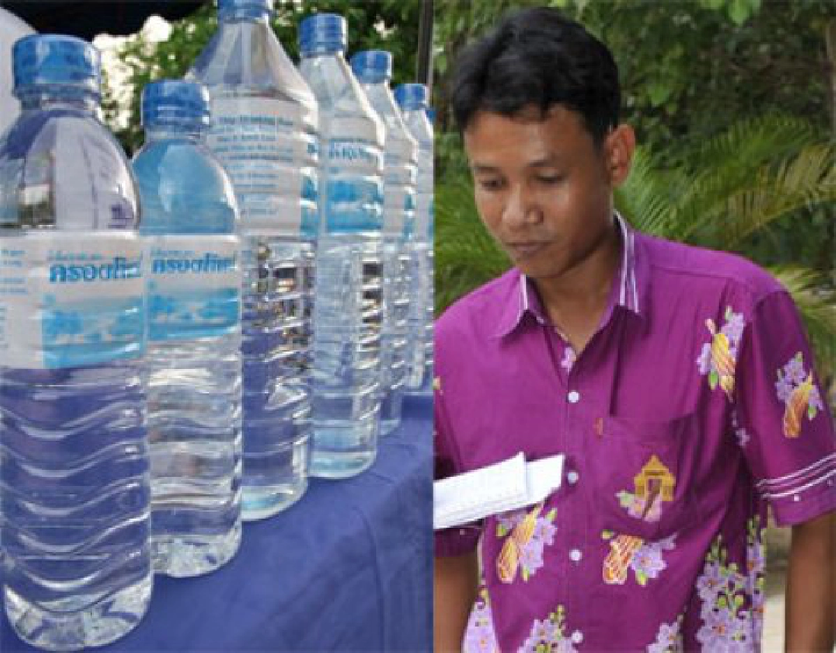 ผลิตภัณฑ์น้ำดื่ม"ครองทิพย์"
พลิกแล้งสู่รายได้เสริมชุมชน 

