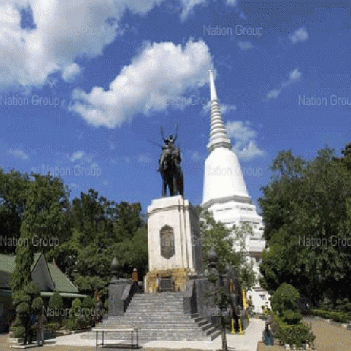 ยุทธหัตถีที่ อ.ดอนเจดีย์ จ.สุพรรณบุรี ยุทธหัตถีที่ อ.ดอนเจดีย์ จ.สุพรรณบุรี