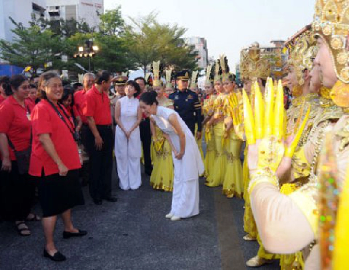 พระเทพฯทรงเปิดงานตรุษจีนเยาวราช