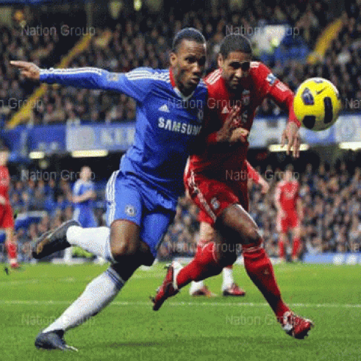 หงส์บุกโค่นเชลซีเมยเรเลสยิง1-0 หงส์บุกโค่นเชลซีเมยเรเลสยิง1-0