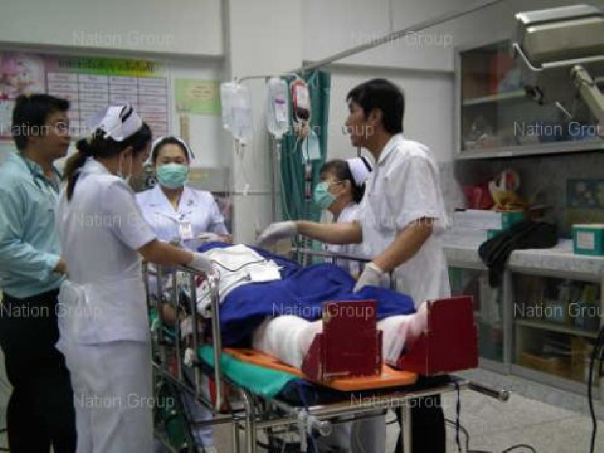 บึ้มนายกอบต.ท่าตูมข้อเท้า-มือขาด บึ้มนายกอบต.ท่าตูมข้อเท้า-มือขาด