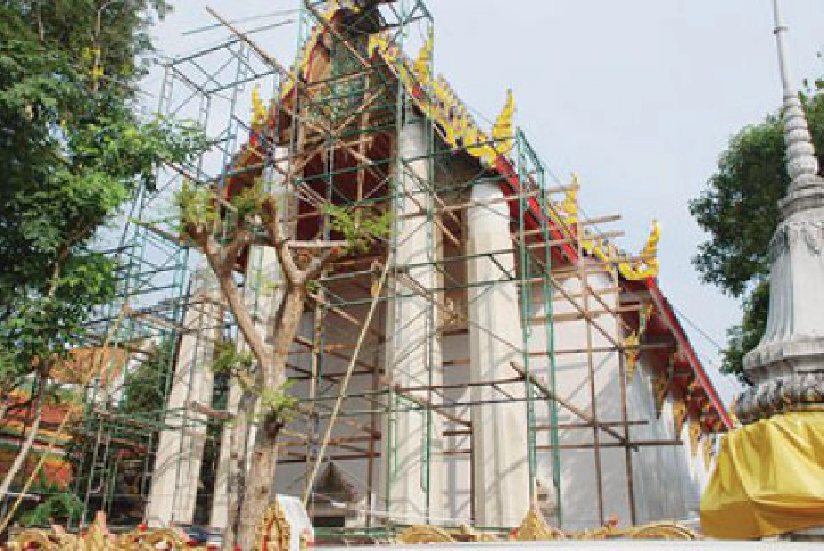 ร่วมบุญบูรณะวิหาร 'วัดราชคฤห์'

