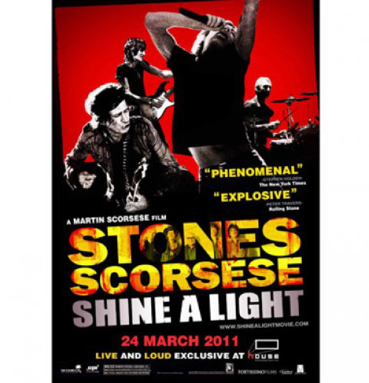 พบ "โรลลิ่ง สโตนส์"-"มาร์ติน สกอร์เซซี"
ใน "SHINE A LIGHT" พบ "โรลลิ่ง สโตนส์"-"มาร์ติน สกอร์เซซี"
ใน "SHINE A LIGHT"
