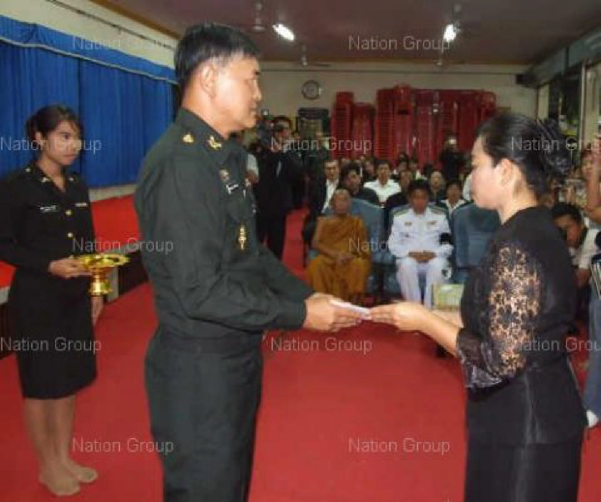พระราชทานพวงมาลา'บุญรัตน์'ทหารกล้า