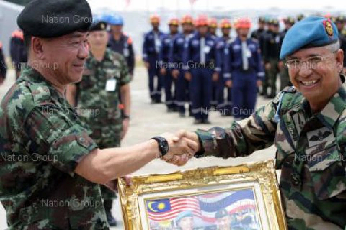 "ไทย-มาเลย์"ฝึกรับมือภัยพิบัติ "ไทย-มาเลย์"ฝึกรับมือภัยพิบัติ