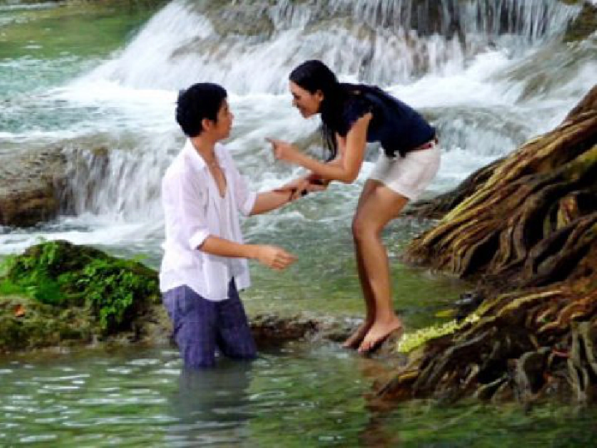 พอร์ช-จุ๋ยรักดูดดื่มเลิฟซีนหวานกลางน้ำตก พอร์ช-จุ๋ยรักดูดดื่มเลิฟซีนหวานกลางน้ำตก