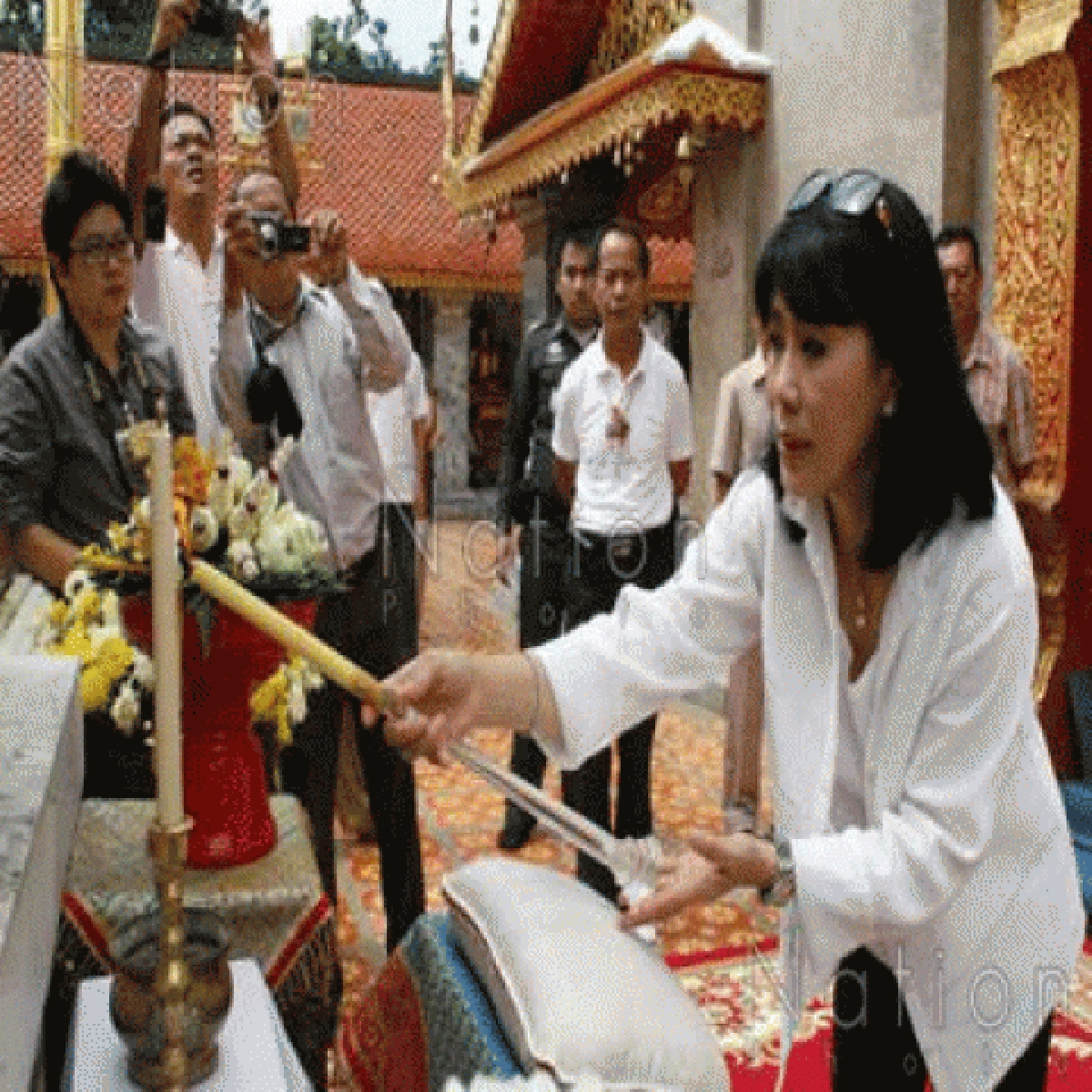 พระราชินีภูฏาณไหว้พระธาตุดอยสุเทพ
พระราชินีภูฏาณไหว้พระธาตุดอยสุเทพ