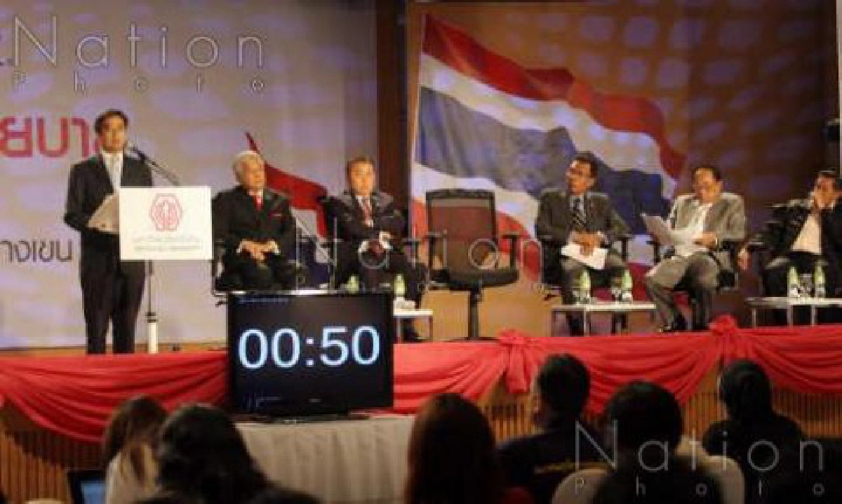 ดีเบต6พรรคการเมืองโชว์ประชานิยม ดีเบต6พรรคการเมืองโชว์ประชานิยม