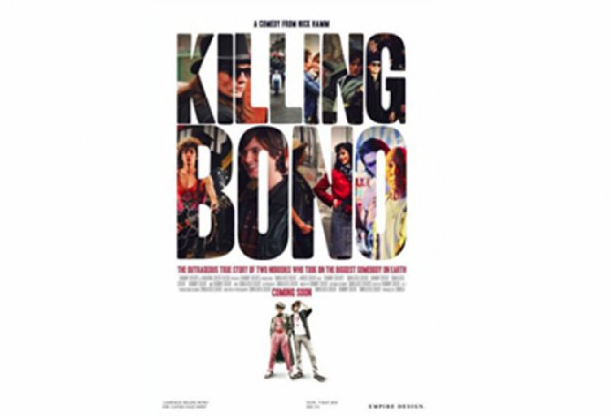 "KILLING BONO" หนังตลกสุดป่วน!
เล่าชีวิต "นีล แม็คคอร์มิค"
"KILLING BONO" หนังตลกสุดป่วน!
เล่าชีวิต "นีล แม็คคอร์มิค"