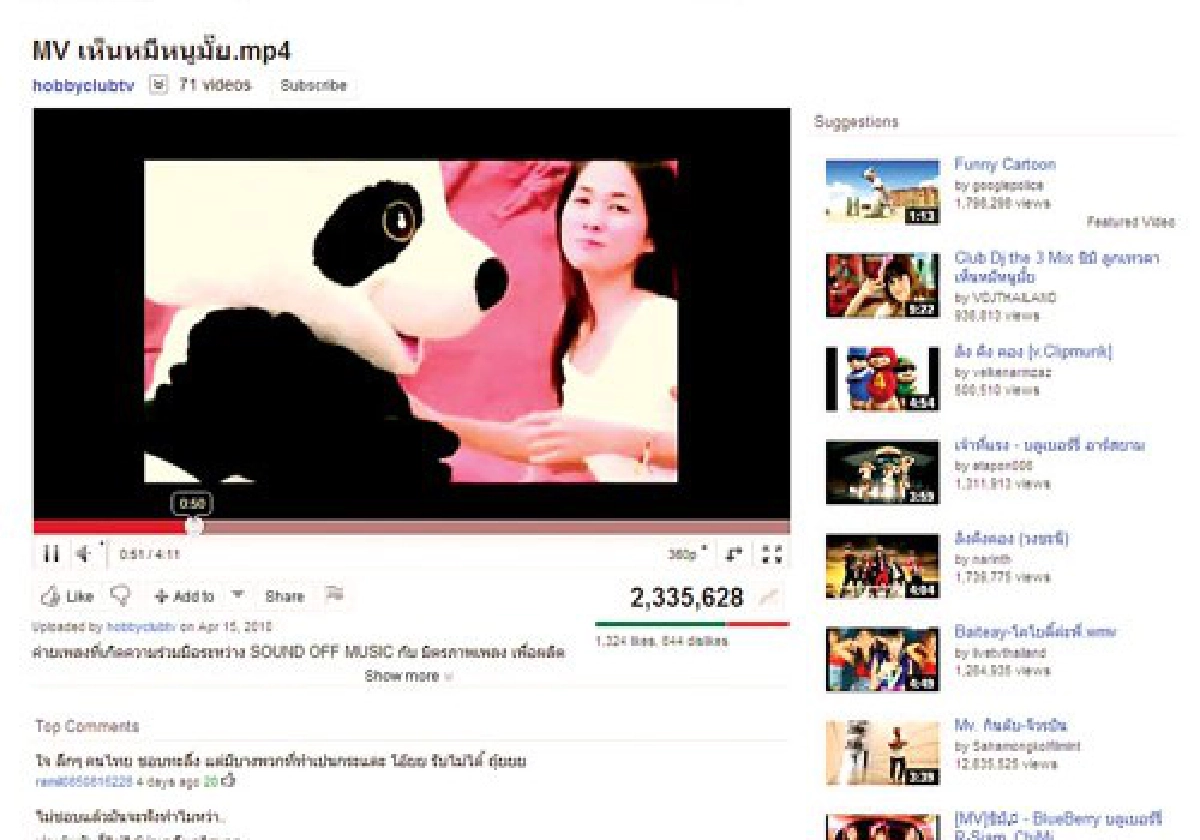 กล้าแรงผ่านอินเทอร์เน็ตใบเบิกทางบันเทิงยุคปลายนิ้วสัมผัส 