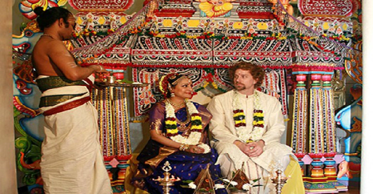 พิธีคเณศวิวาหะ (สยุมพร) ในเทศกาลคเณศจตุรถี