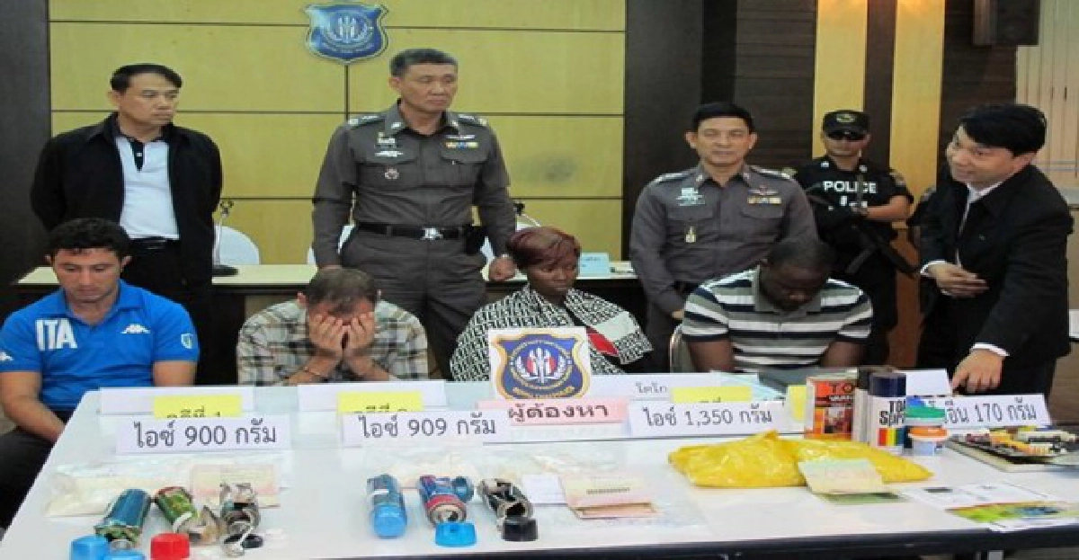 ปปส.รวบต่างชาติลักลอบขน-ค้ายารวม4คดี ปปส.รวบต่างชาติลักลอบขน-ค้ายารวม4คดี