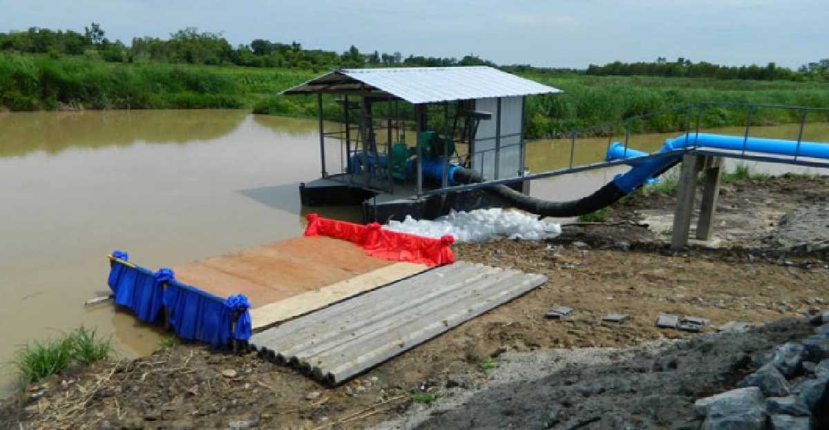จัดสรรน้ำสู่ที่ทำกินเกษตรกร จัดสรรน้ำสู่ที่ทำกินเกษตรกร